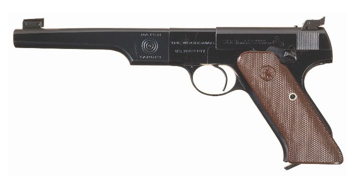 Colt Woodsman 1st Series Match Target "U.S. Property" Marked image