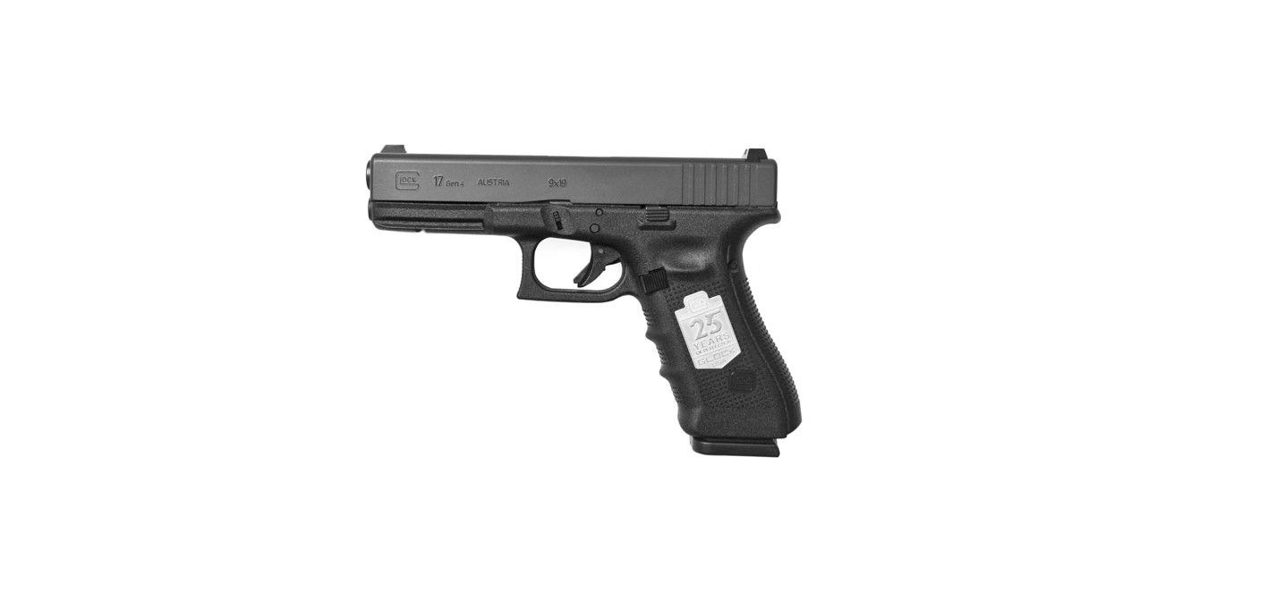 Glock 17 Gen 4 25th Silver Anniversary Limited Edition For