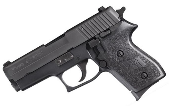 SIG SAUER P220 ガスガン Sig Sauer P220 Combat Full Size Pistol, CA Compliant, 45ACP, Black