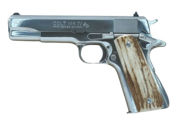 Colt Combat Elite Government .45 ACP. Series 80. Stainless Finish