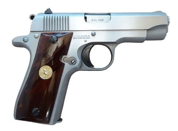 Colt .380 Government Model Series 80 Stainless Steel image