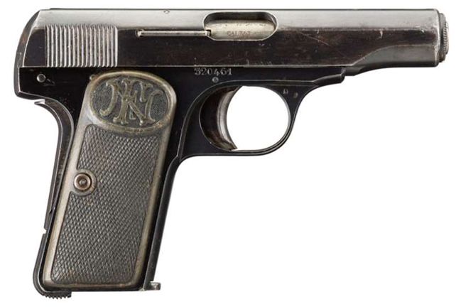 レア　FN BROWNING M1910 1/1モデルガン BROWNING MODEL 1910-FN (MODEL 1955) For Sale - Price and Used
